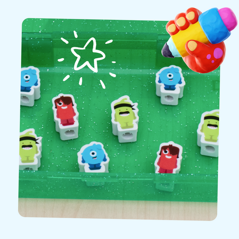 Monster Erasers Class Pack