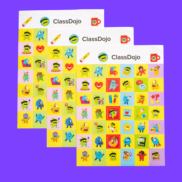 ClassDojo Single Sticker Sheet
